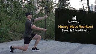 Heavy Steel Mace Workout for Strength & Conditioning