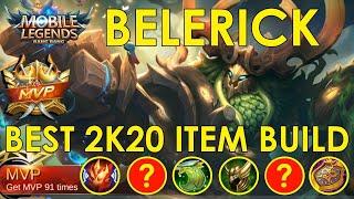 belerick build 2020 mobile legend - belerick best build 2020 by gamingprolast