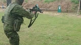Live fire exercise H&K G36   FN SCAR H    Glock 17  AimPoint T-2.