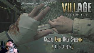 Resident Evil Village Knife Only PC Speedrun 15945 Casual