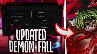 UPDATE Demon Fall SCRIPT NO KEY - God Mode Auto Farm e Kill Aura Mobile & PC 2024