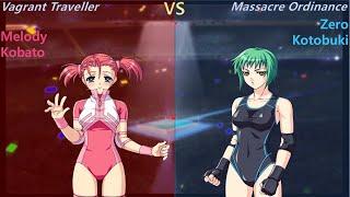 Wrestle Angels Survivor 2 メロディ小鳩 vs 寿 零 三先勝 Melody Kobato vs Zero Kotobuki 3 wins out of 5 games