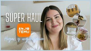  SÚPER HAUL TEMU ️ 200€ en PRODUCTOS  HOGAR ORGANIZACIÓN LIMPIEZA OFERTAS...