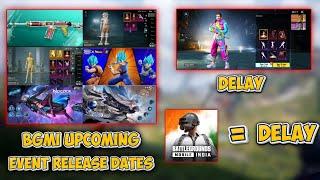 BGMI KI TATTI   RS CRATE DELAY  BGMI & PUBG MOBILE UPCOMING EVENTS