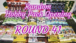 Random Football Card Hobby Pack Opening Round 41 Great Stuff