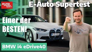 BMW i4 eDrive40 Bayer entthront das E-Auto-Establishment - E-Auto Supertest  auto motor und sport