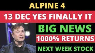 NASDAQ LISTING SOON? Is Alpine 4 Holdings ALPP Stock a BUY? Stock Prediction and Forecast