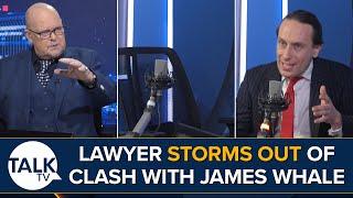 Illegal Migrants Are Criminals  Lawyer STORMS OUT Of Interview With James Whale