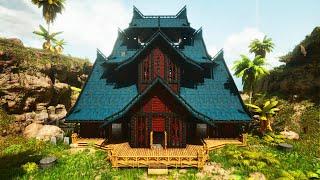 Japanese Castle  Build Tutorial  ARK Survival Ascended