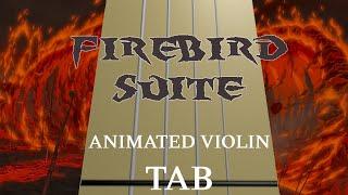 Firebird Suite Finale I. Stravinsky - Animated Violin Tab