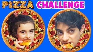 MİRA VE EGE PİZZA CHALLENGE  Umikids Eğlenceli Kapışma 