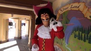 Captain Hook Meet & Greet During Talk Like A Pirate Week Limited Time Magic Walt Disney World