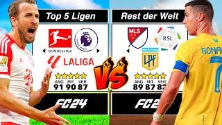 TOP 5 Ligen All-Stars vs Rest der Welt All-Stars in FC 24 