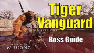 How to beat Tiger Vanguard  Black Myth Wukong Boss Guide