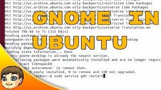 How to Install Gnome 3 & Gnome Classic on Ubuntu  Linux Tutorial
