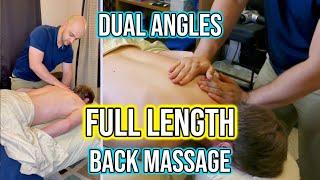 Dual Angle Full Length Back Massage Deep Tissue Techniques