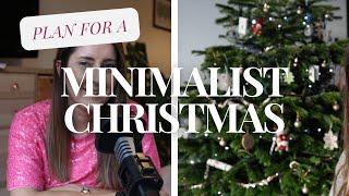 Minimalist Christmas  simple intentional living  #declutter  #organize #christmas