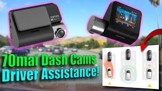 70mai 4K A800S and A500S Dual Channel Dash Cams Upgrade Your Car