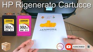 HP DESKJET CARTUCCE RIGENERATO JANMORE Unboxing e Installazione…