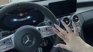 ASMR  MERCEDES C63 AMG tapping and scratching️