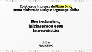 Coletiva de Imprensa com Flávio Dino futuro ministro de Justiça e Segurança Pública
