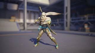 Genji nomad skin highlight  emotesvictory pose