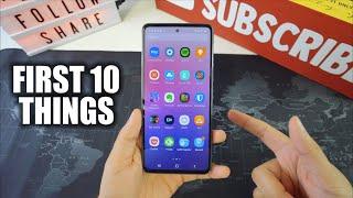 Samsung Galaxy A53 5G - First 10 Things To Do