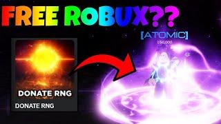 You Can Get *FREE ROBUX* In This Game?? Donate RNG
