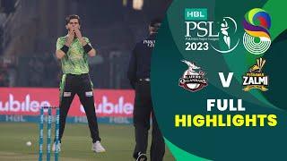 Full Highlights  Lahore Qalandars vs Peshawar Zalmi  Match 15  HBL PSL 8  MI2T