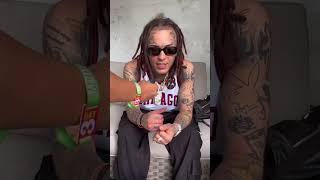 Q&A w Lil Skies 🫶  Chicago Bulls #nba #shorts #lilskies #qanda #musicfestival #lyricallemonade