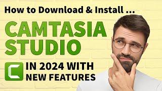 How to Download and Install Camtasia Studio Trial in 2024  Best Video Editor for Beginners Level