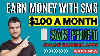How To Make Money On SMS Profit - Earn Money Receiving Text Messages - Online Earning App