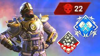 finally 20 kills & 4k damage has been achieved with newcastle in apex legends