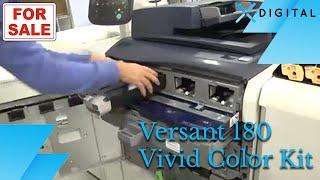 Xerox Versant 180 Vivid Color Kit Install Tutorial