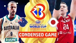 Australia  vs Japan   Full Game Highlights  FIBA Basketball World Cup 2023