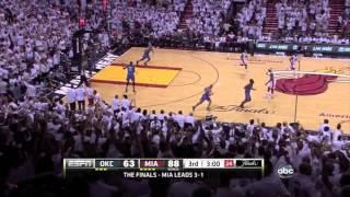 Mike Miller Seven 3 pointers Game 5 of 2012 NBA finals