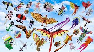 FULL VIDEO 3 DIMENSIONAL 3D KITES AT AMBAL BEACH KITE FESTIVAL KEBUMEN - 3D KITE