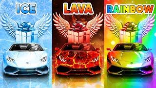 Choose Your Gift... Ice Lava or Rainbow  How Lucky Are You?  Quiz Shiba