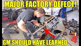 Fixing THE WORST LS Engine Factory Defect Ever & Adding 100 Horsepower In The Process GM Failed US