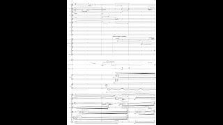 Agustín Castellón Molina - A Través De Los Océanos for Orchestra 2022 Score-Video