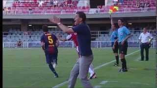 FC Barcelona B - UD Almería 4-5 Resumen 170812 J1