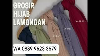 PALING MURAH  WA 0889 9623 3679 Distributor Jilbab Kaos Bordir Lamongan