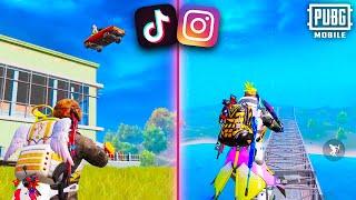 Проверка ЛУЧШИХ ЛАЙФХАКОВ из TikTok и Instagram в ПУБГ мобайл  PUBG Mobile #18