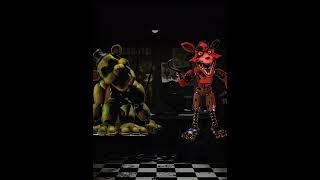 Golden Freddy vs FNAF  #shorts #fnaf