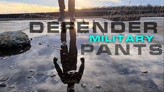 Милитари брюки DEFENDER с ремнем