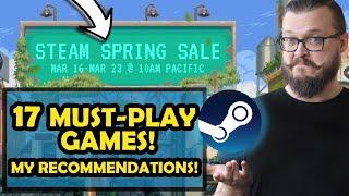 Steam Spring Sale 2023 17 Must-Play Games My Recommendations