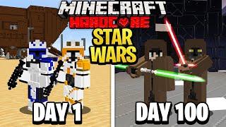 We Survived 100 Days in Star Wars on Minecraft... Heres What Happened