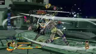 JJBA EOH - Wamuu Flash Cancel Combo that gets rid of an entire health bar