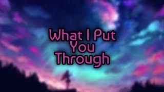 Nightcore - What I Put You Through Conor Maynard