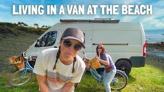 VAN LIFE on the WEST COAST of FRANCE. Van life Europe - Western France